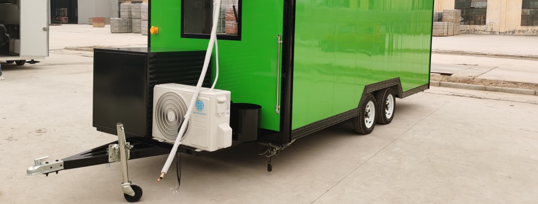 16ft food trailer with air conditioner